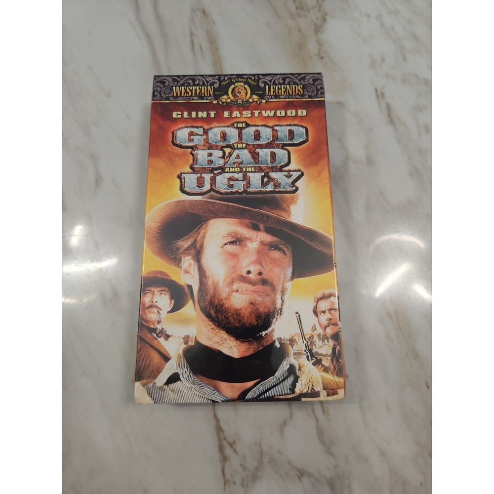 The Good, the Bad and the Ugly VHS 1966, 1999 Clint Eastwood **SEALED NEW**